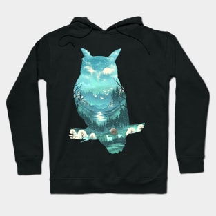 Winter Owl Hoodie